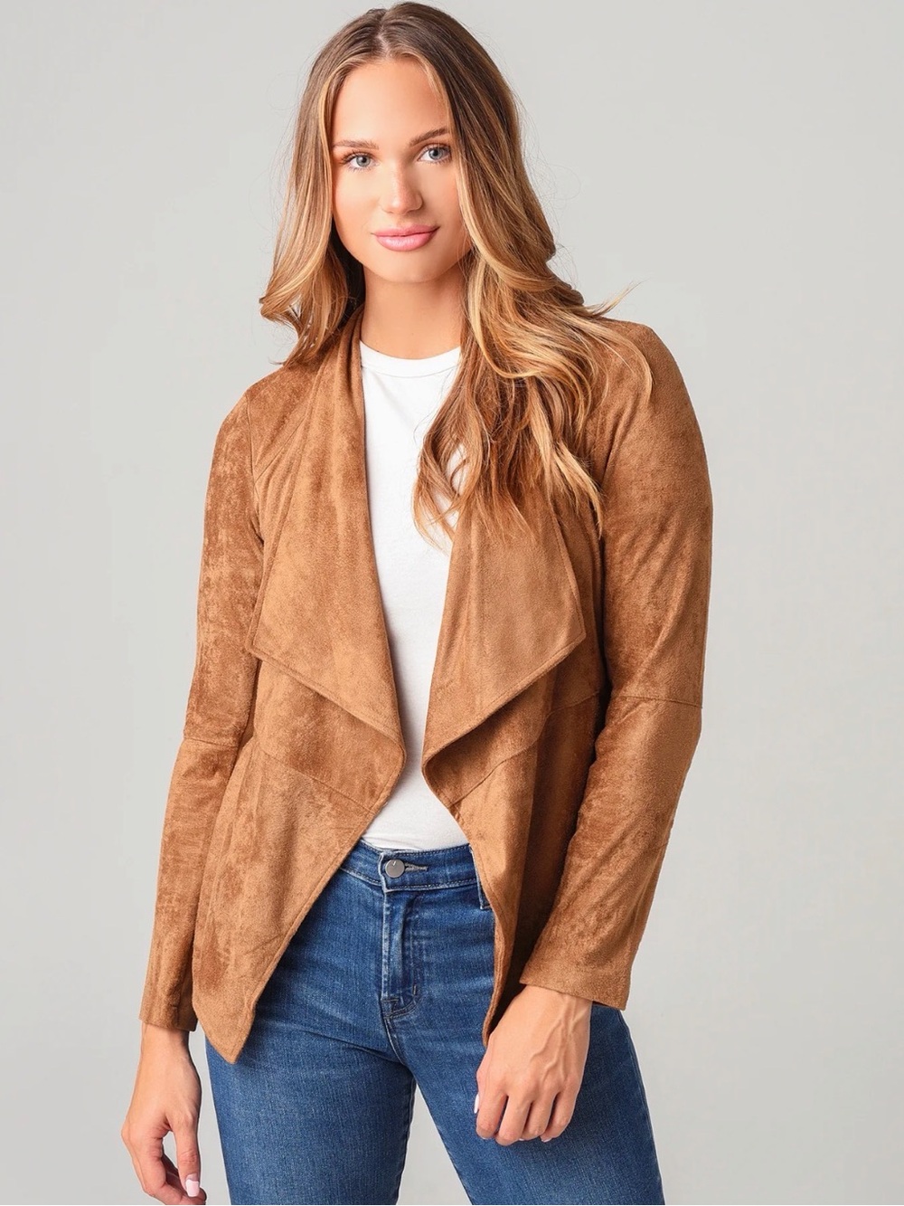 BB DAKOTA Women's Wade Faux Suede Jacket